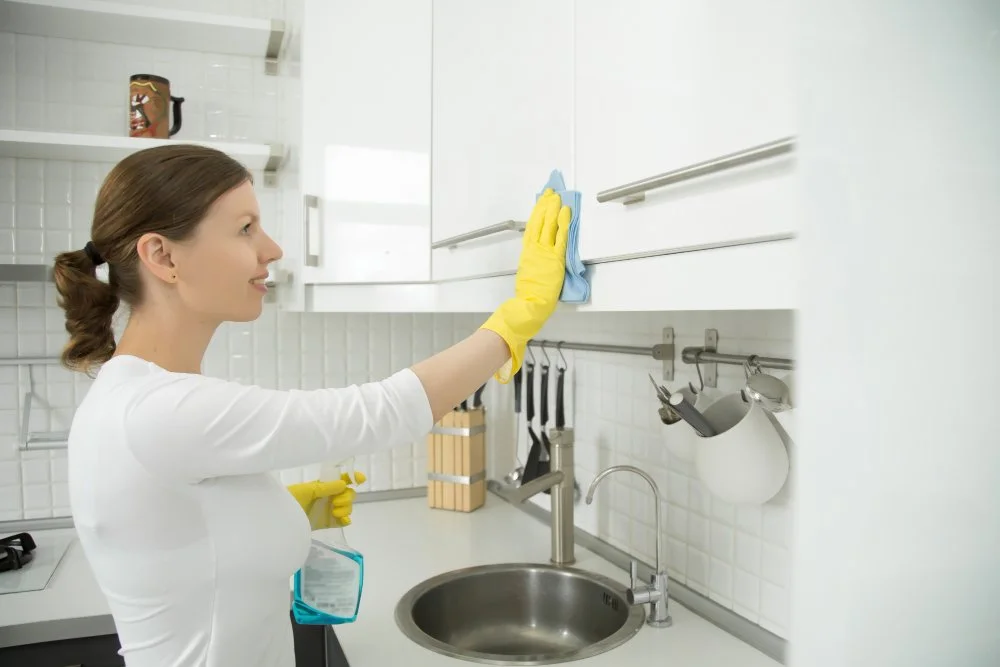 kitchen cleaning